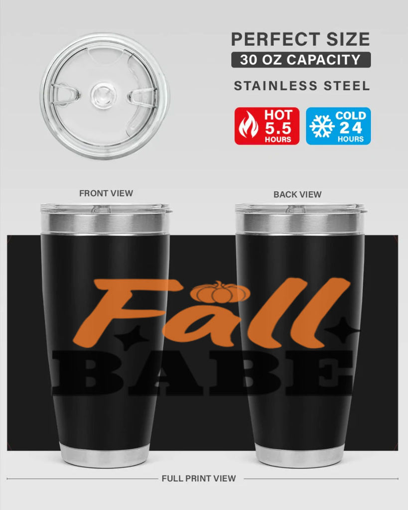 Fall Babe 89#- fall- Tumbler