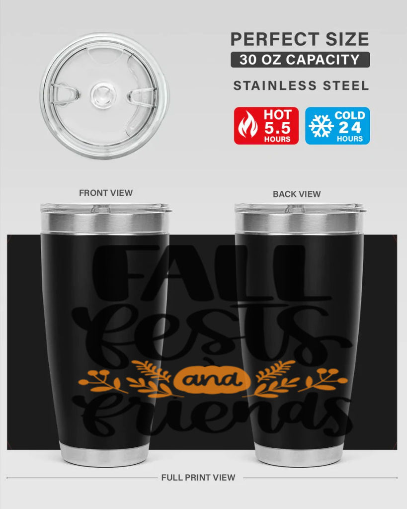 Fall Fests And Friends 484#- fall- Tumbler
