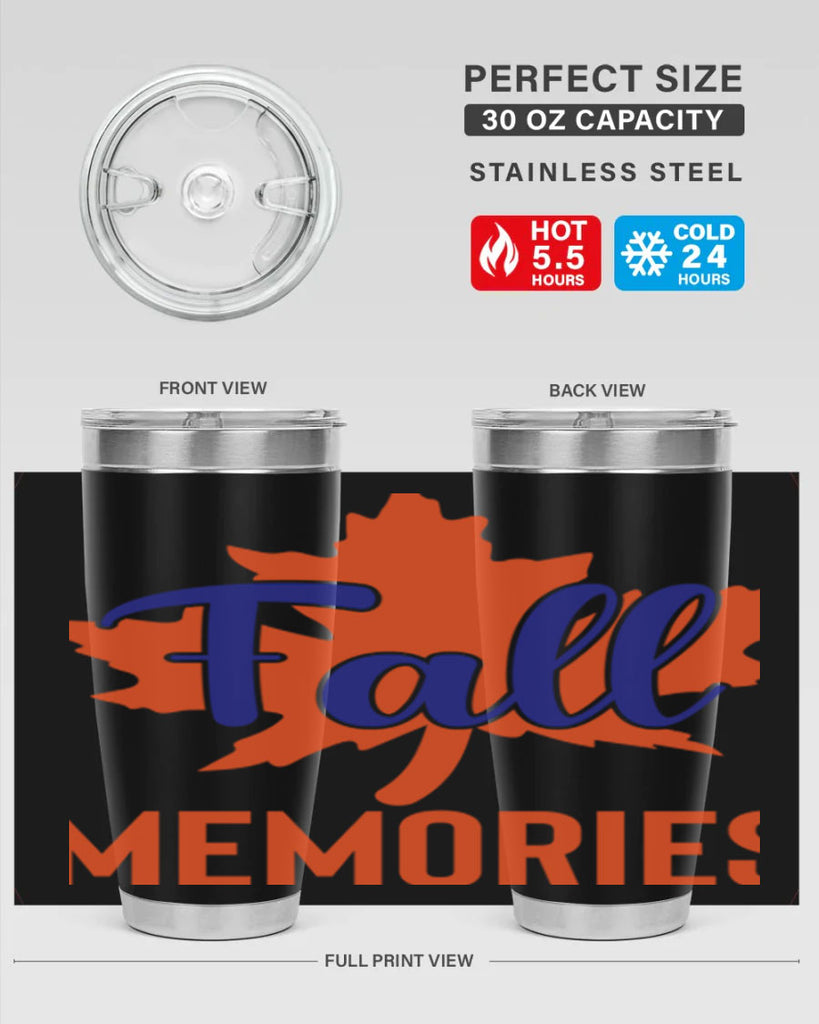Fall Memories 124#- fall- Tumbler