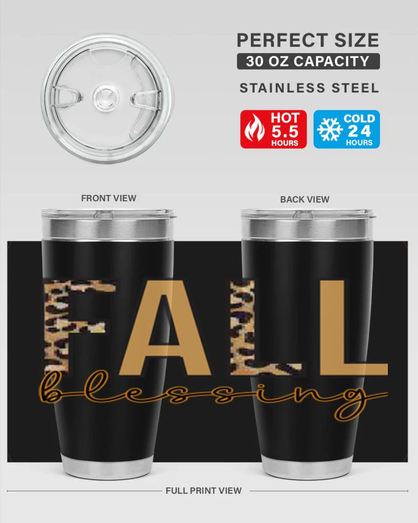 Fall blessing 90#- fall- Tumbler