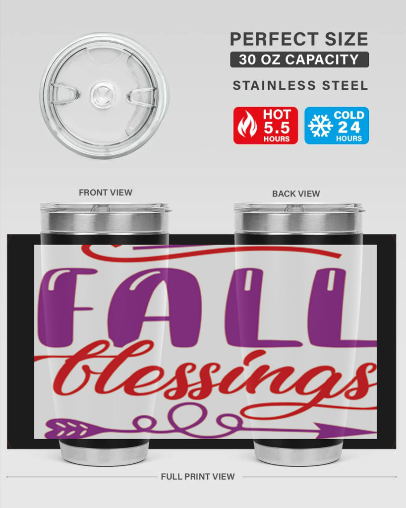 FallBlessingsdesign 146#- fall- Tumbler
