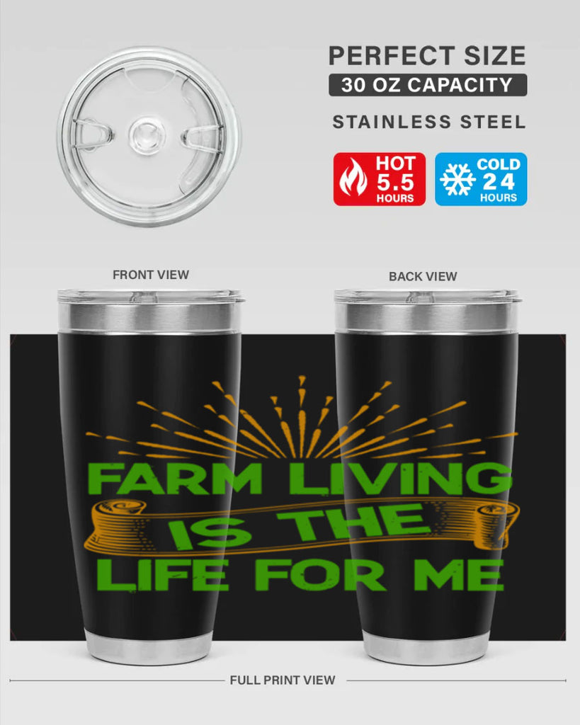 Farm living is the life for me 1#- farming and gardening- Tumbler