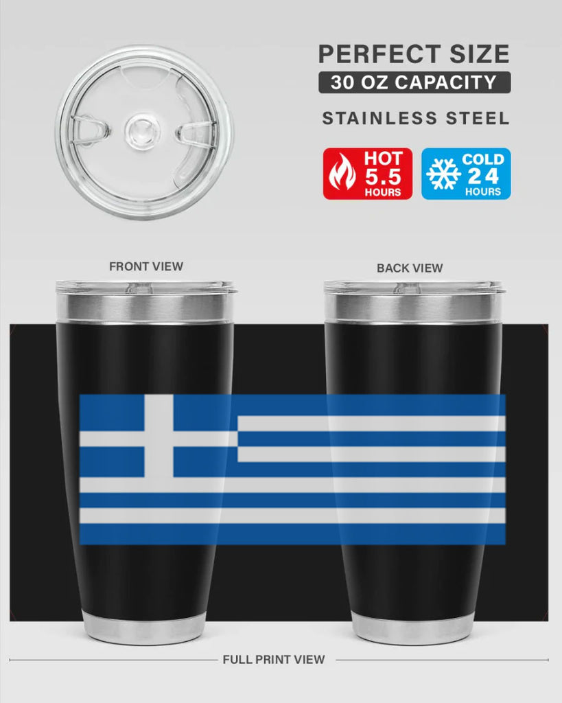 Greece 131#- world flags- Tumbler