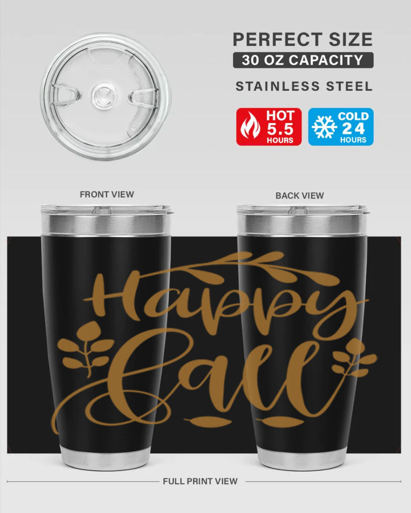 Happy Fall 236#- fall- Tumbler