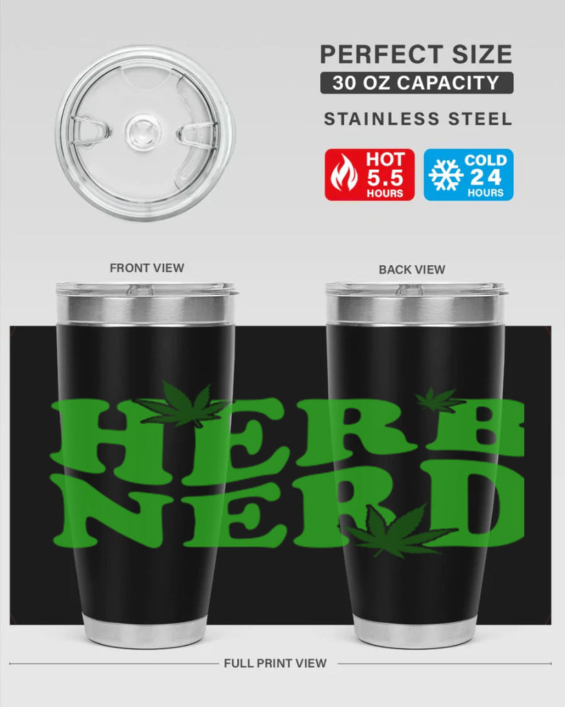 Herd Nerd 110#- marijuana- Tumbler