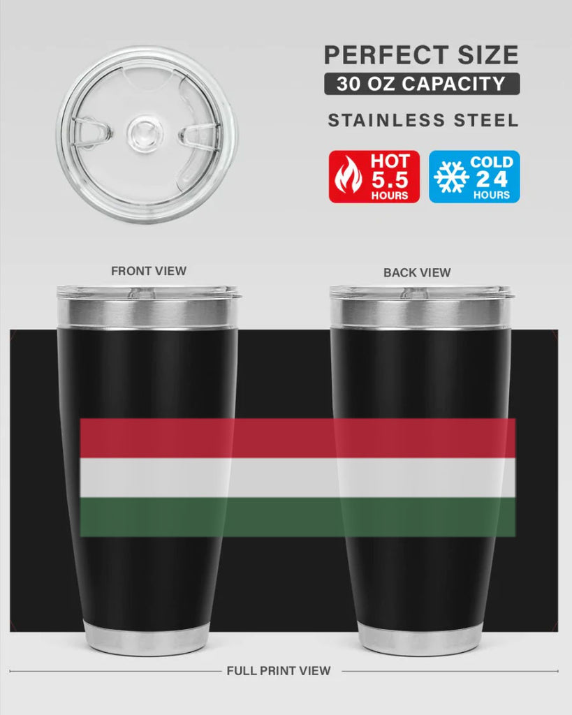 Hungary 123#- world flags- Tumbler