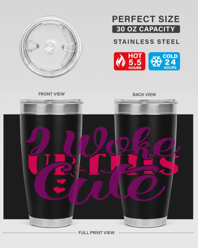 I Workup This Cute Style 243#- baby- tumbler