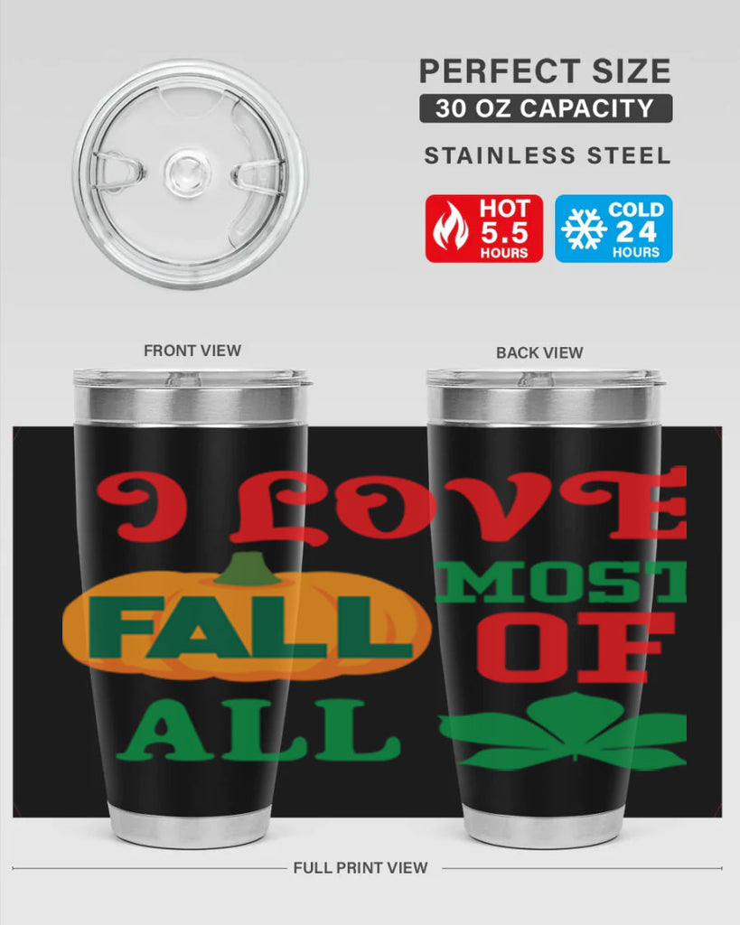 ILOVEFALLMOSTof 346#- fall- Tumbler