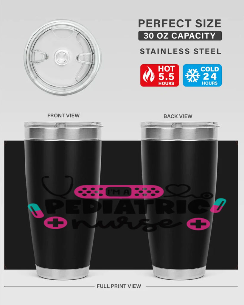 Im A Pediatric Nurse Style Style 154#- nurse- tumbler