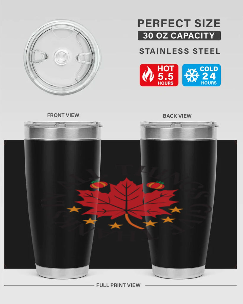 Inallthingsgivethanks 353#- fall- Tumbler