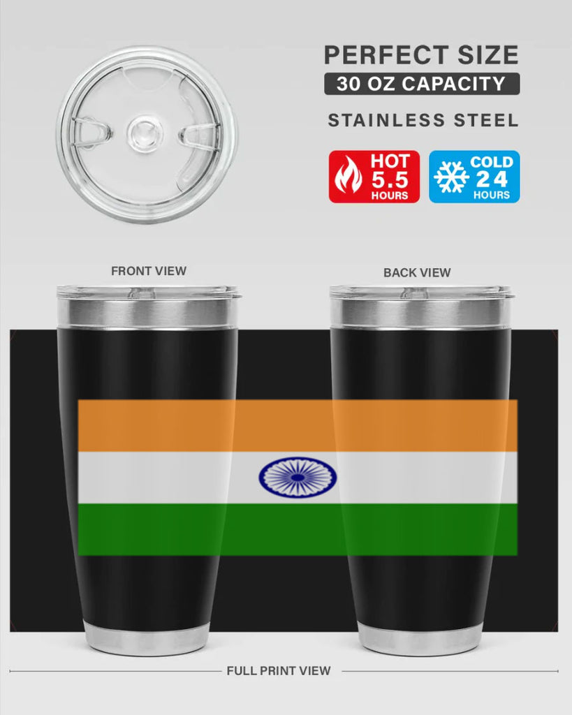 India 121#- world flags- Tumbler