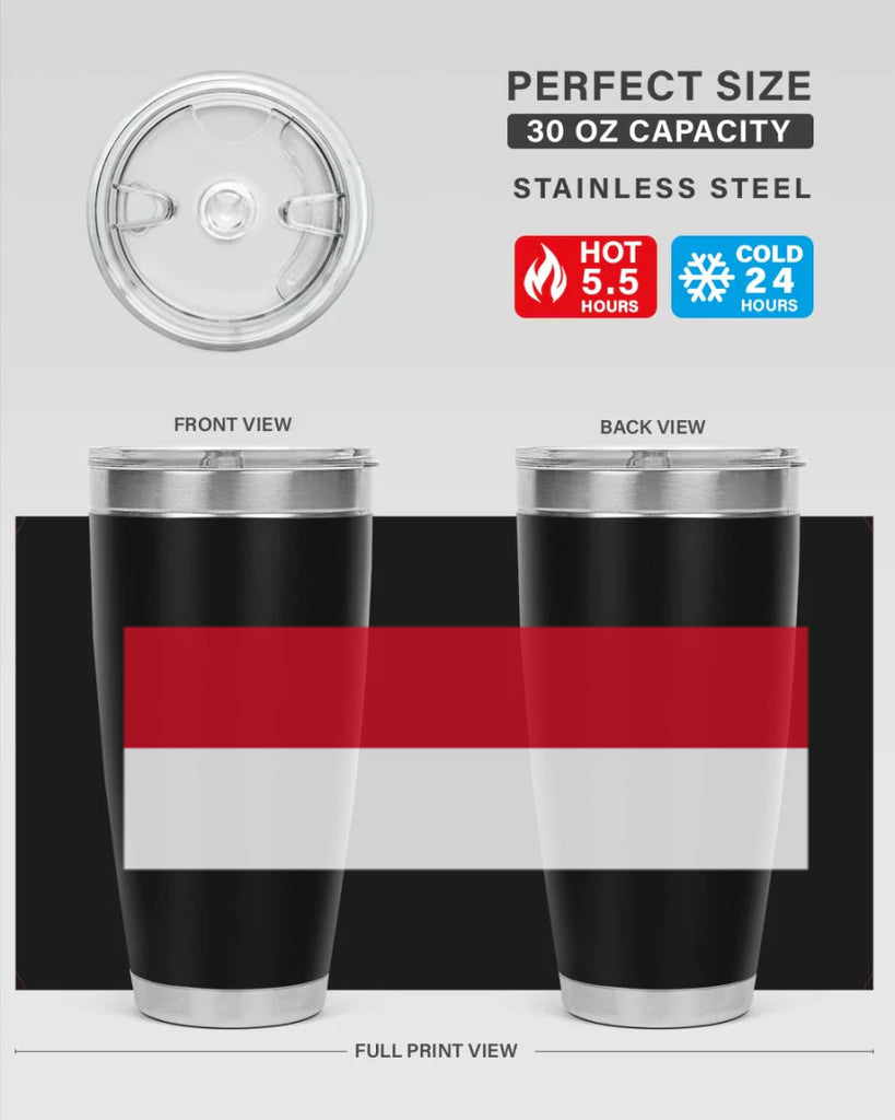 Indonesia 120#- world flags- Tumbler