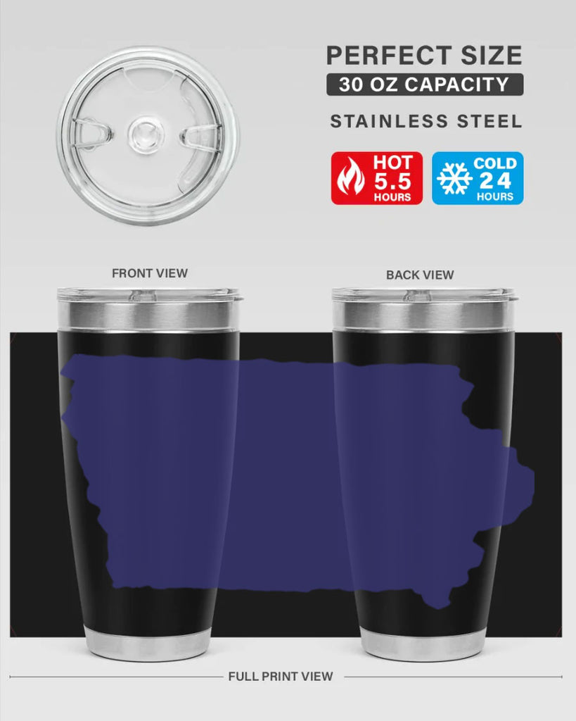 Iowa 36#- stateflags- Tumbler