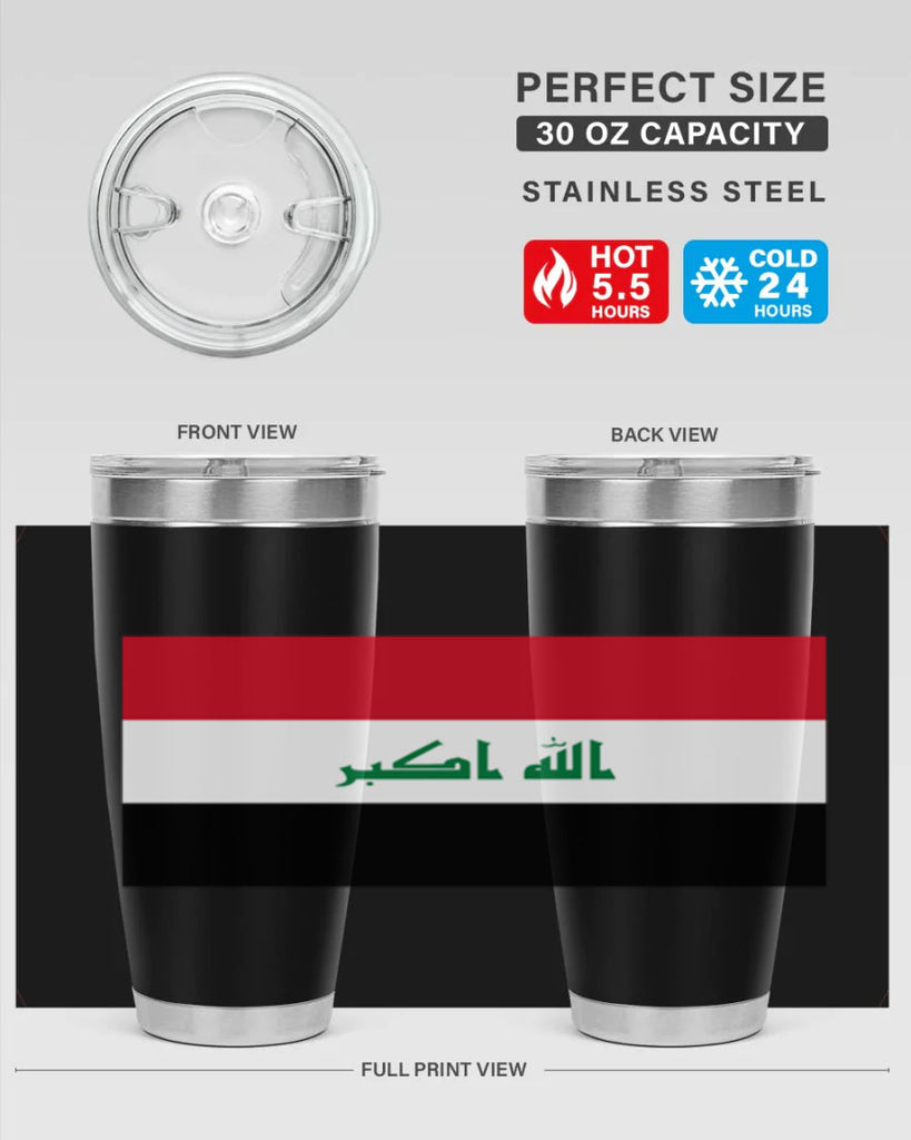 Iraq 118#- world flags- Tumbler
