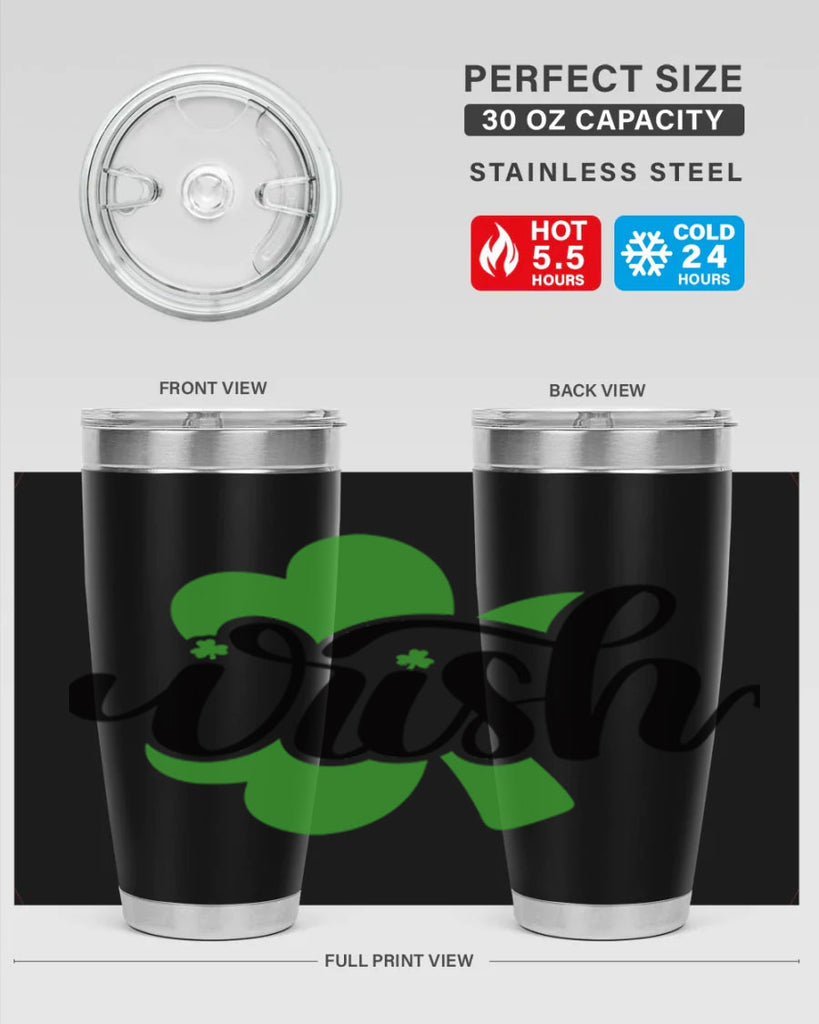 Irish Style 82#- St Patricks Day- Tumbler