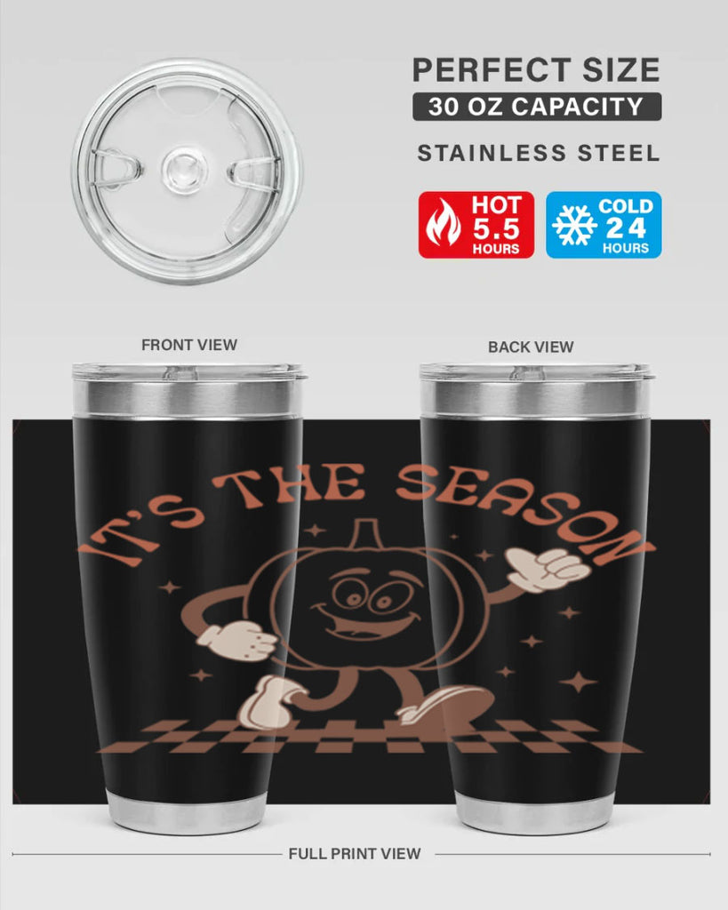 Its The Season 378#- fall- Tumbler