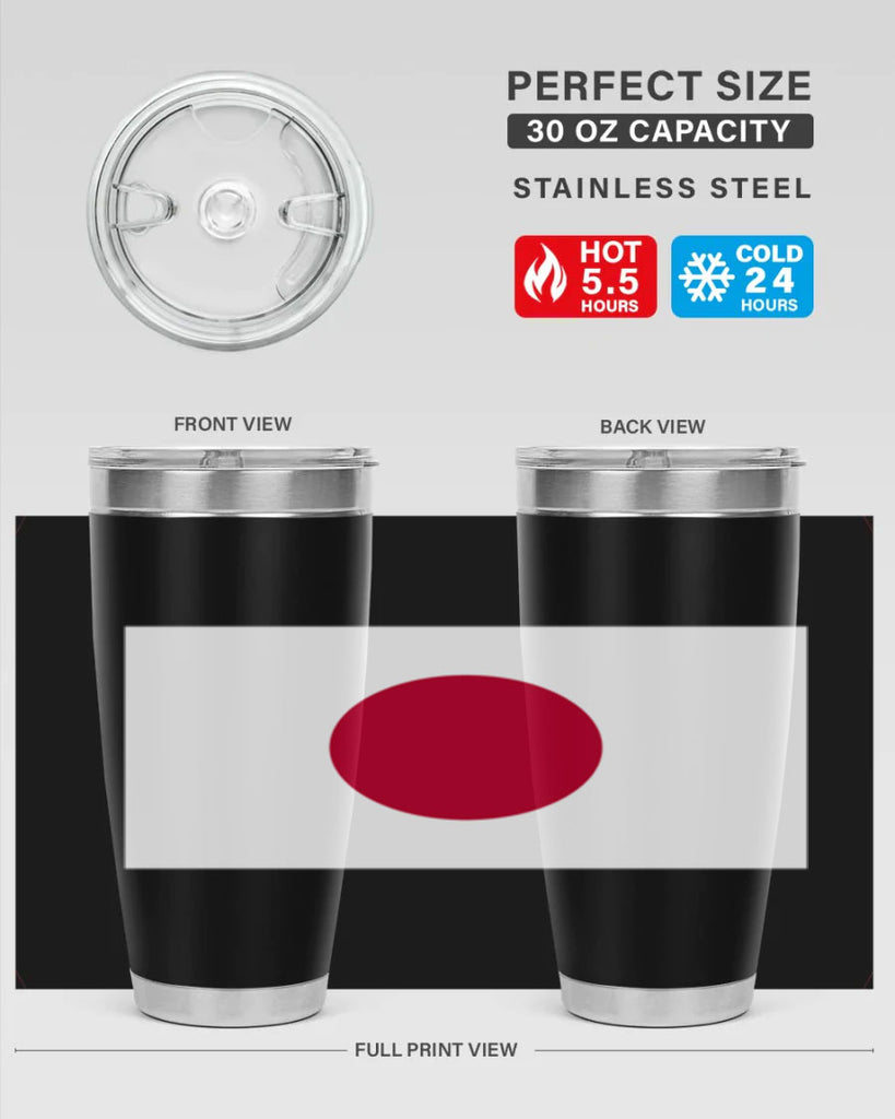 Japan 113#- world flags- Tumbler