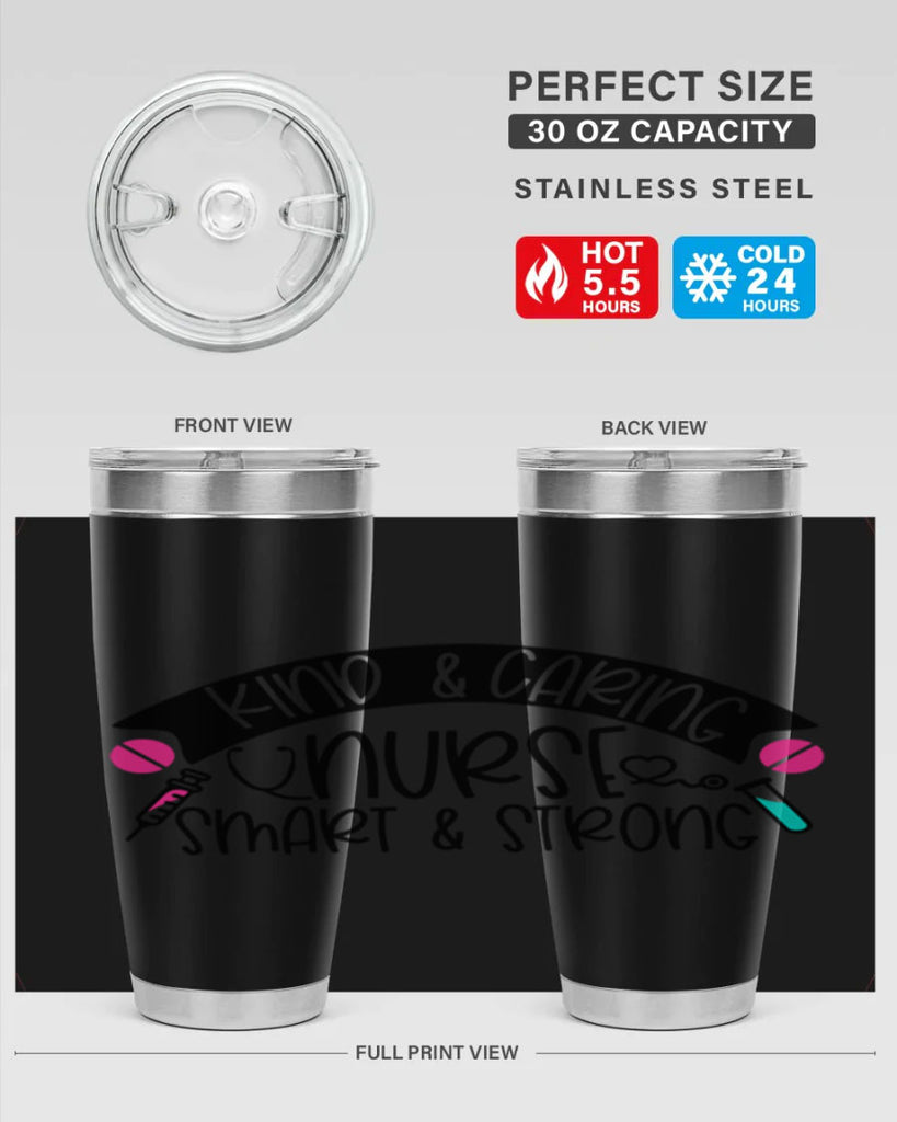 Kind Caring Nurse Smart Strong Style Style 143#- nurse- tumbler