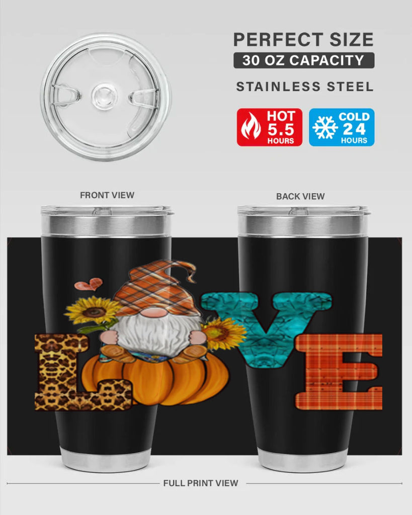 LOVEFallGnome 417#- fall- Tumbler