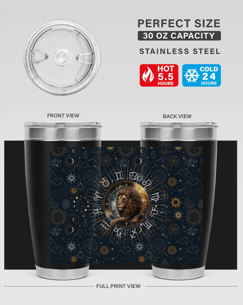 Leo Straight 280#- zodiac- Tumbler