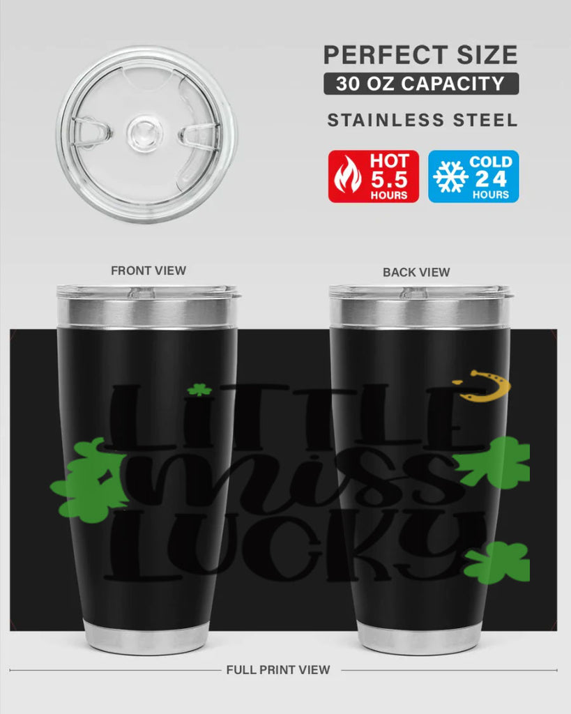 Little Miss Lucky Style 68#- St Patricks Day- Tumbler