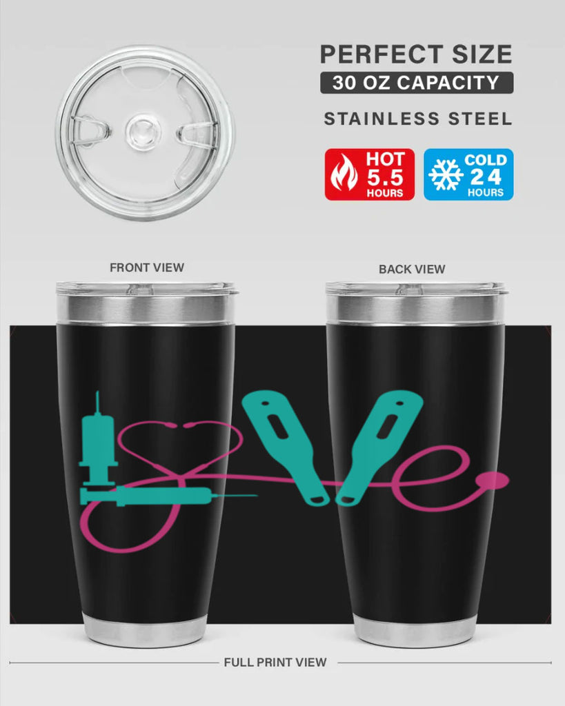 Love Style Style 135#- nurse- tumbler
