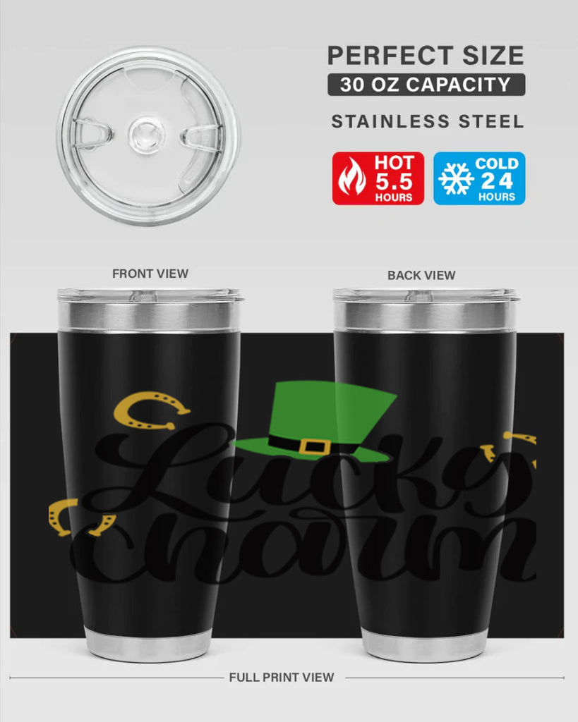 Lucky Charm Style 58#- St Patricks Day- Tumbler