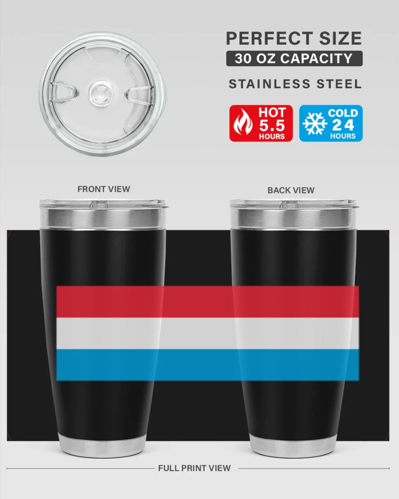 Luxembourg 97#- world flags- Tumbler