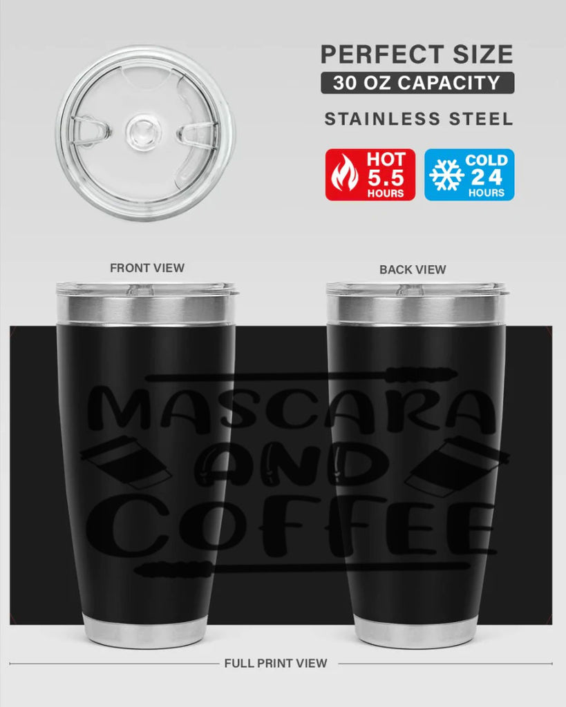 Mascara and Coffee 117#- fashion- Cotton Tank