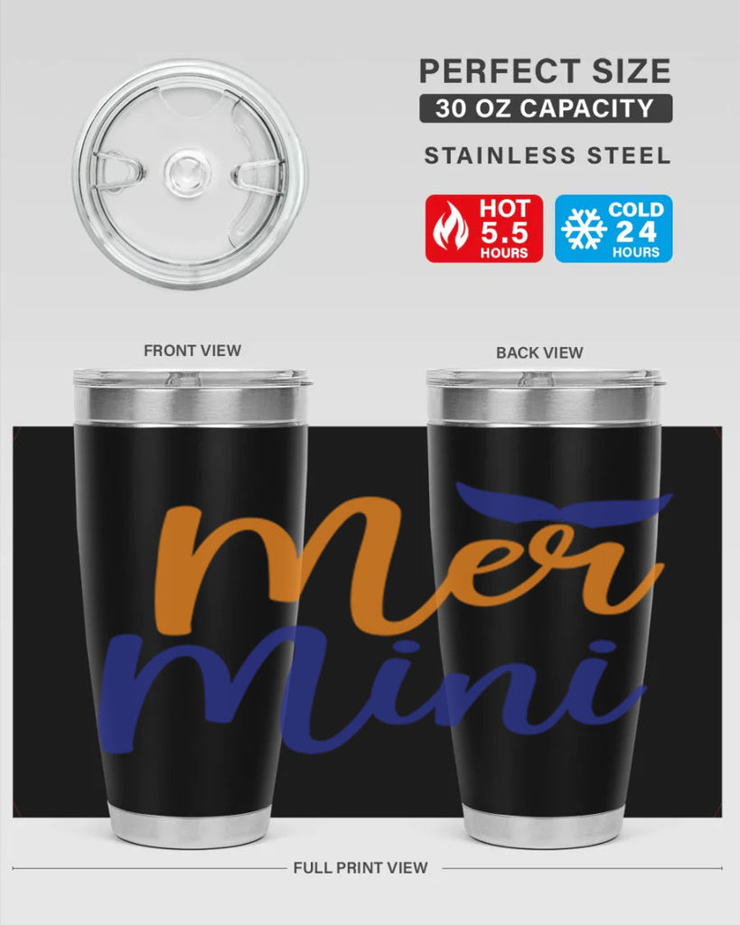 Mer Mini 337#- mermaid- Tumbler