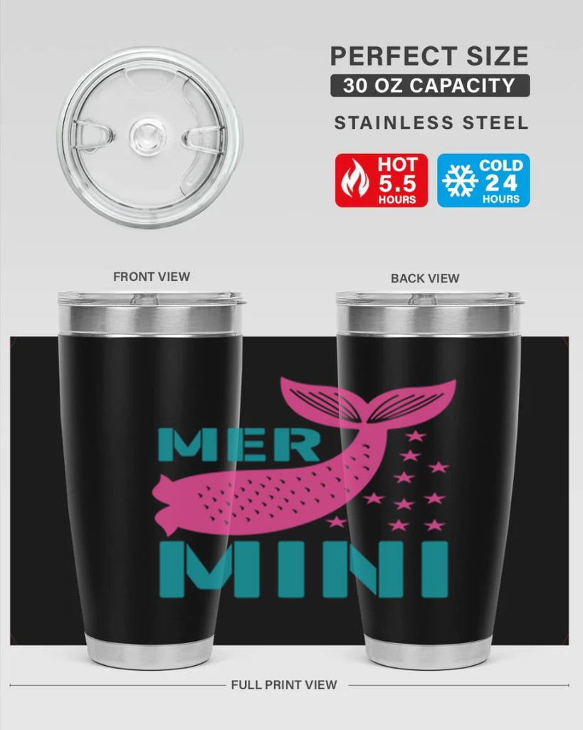 Mer Mini 341#- mermaid- Tumbler