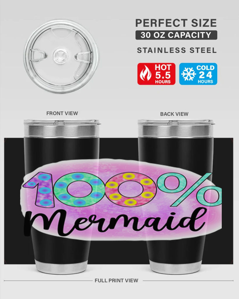 Mermaid 1#- mermaid- Tumbler