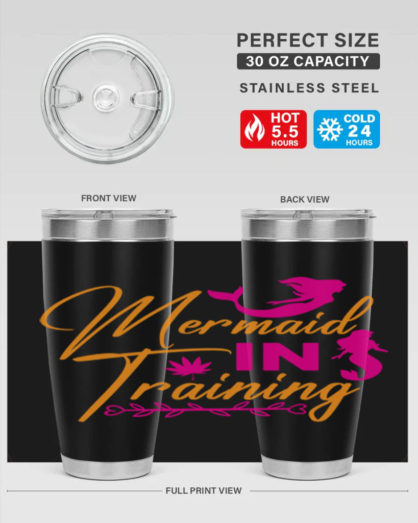 Mermaid In Training 362#- mermaid- Tumbler