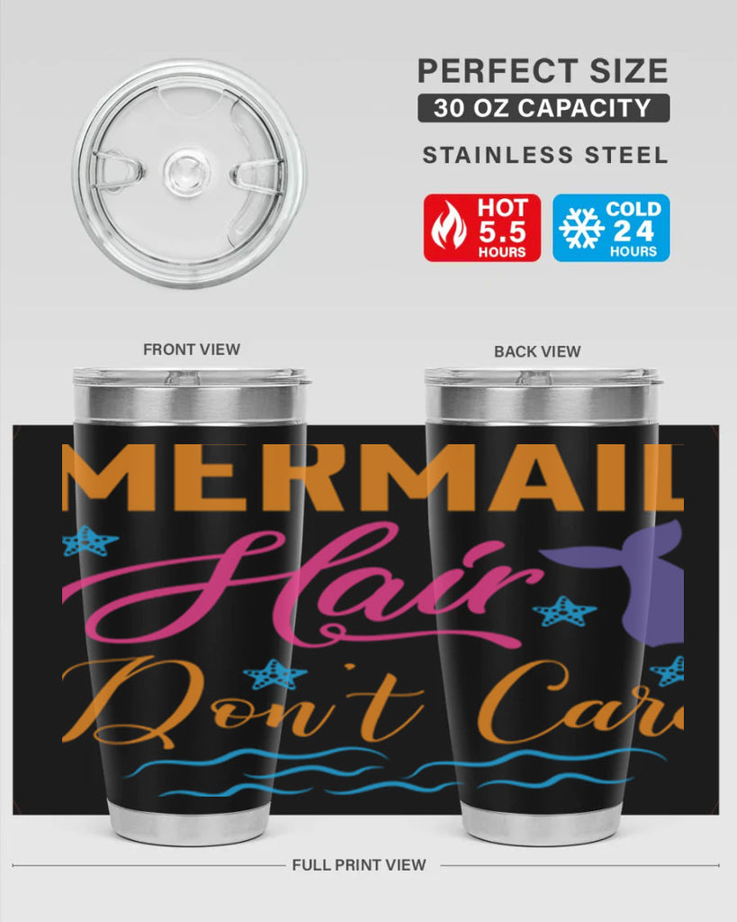 Mermaid hair dont care 414#- mermaid- Tumbler