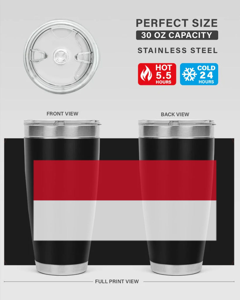 Monaco 84#- world flags- Tumbler