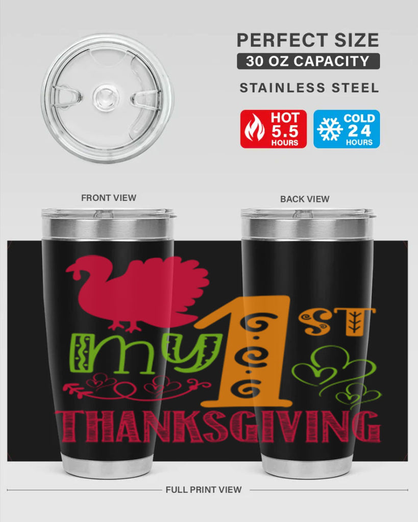 My st Thanksgiving 432#- fall- Tumbler