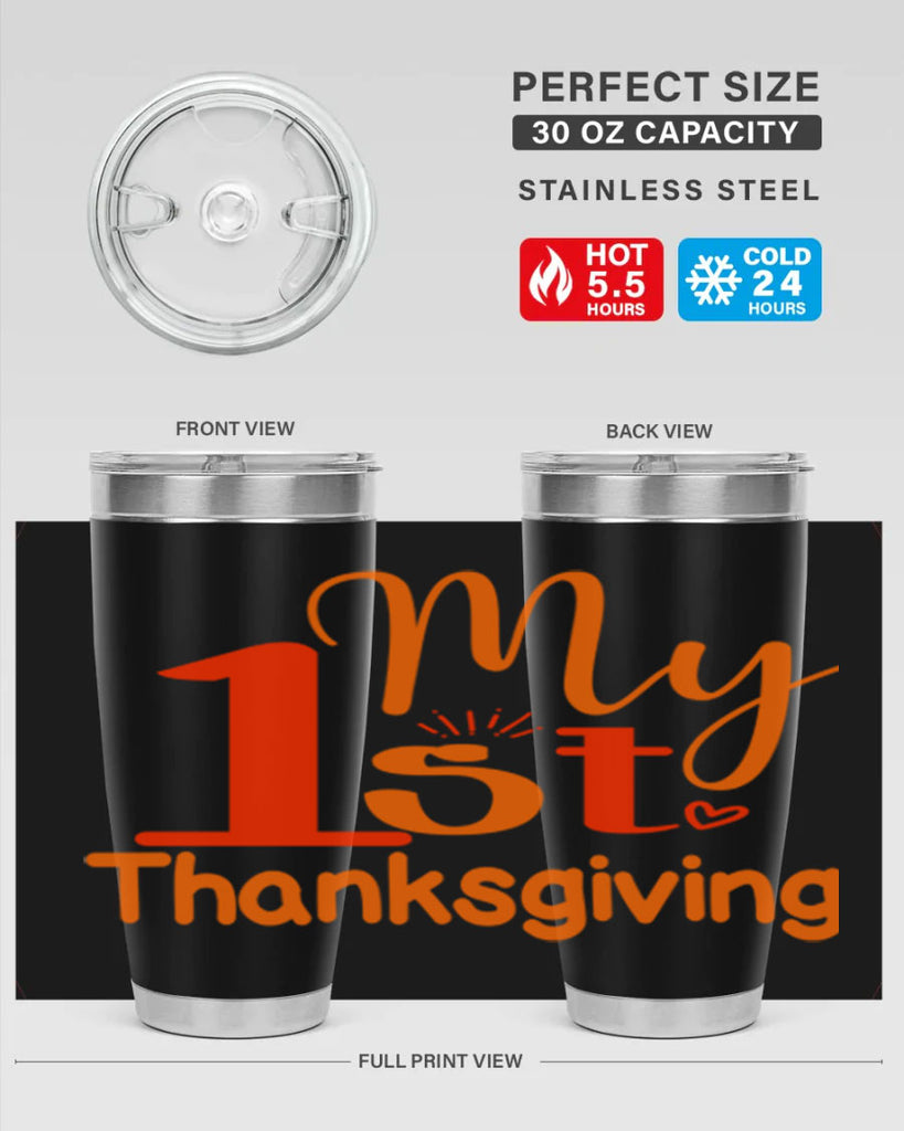 My st Thanksgiving Design 431#- fall- Tumbler
