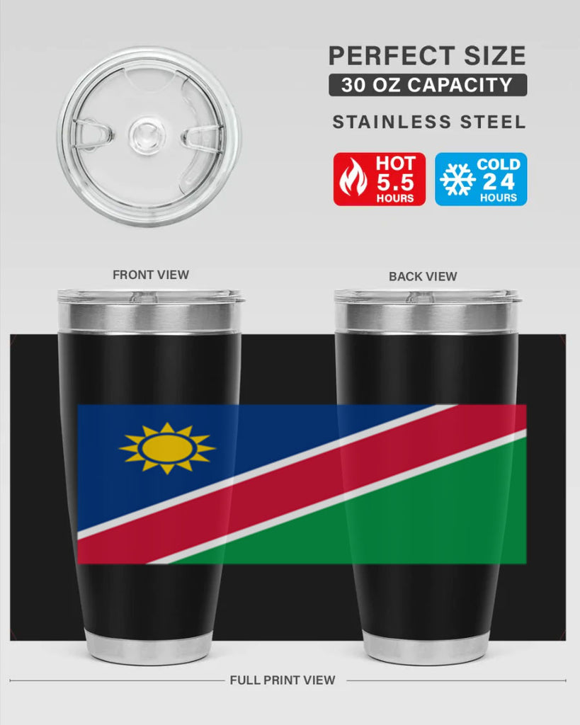Namibia 78#- world flags- Tumbler