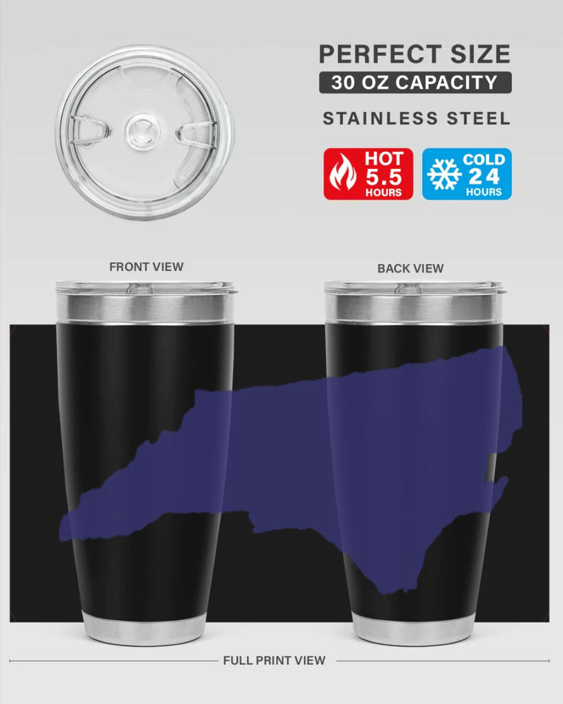 North Carolina 18#- stateflags- Tumbler