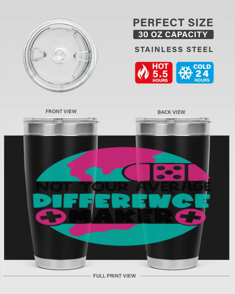 Not Your Averange Difference Maker Style Style 122#- nurse- tumbler