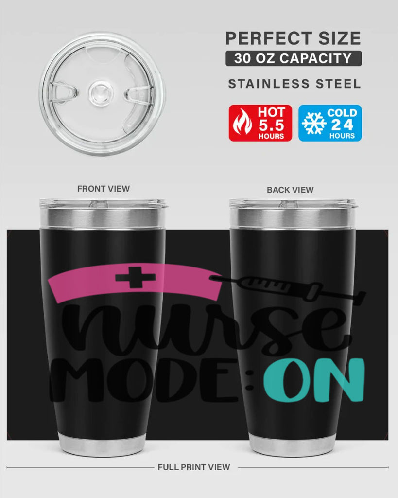 Nurse Mode ON Style Style 102#- nurse- tumbler