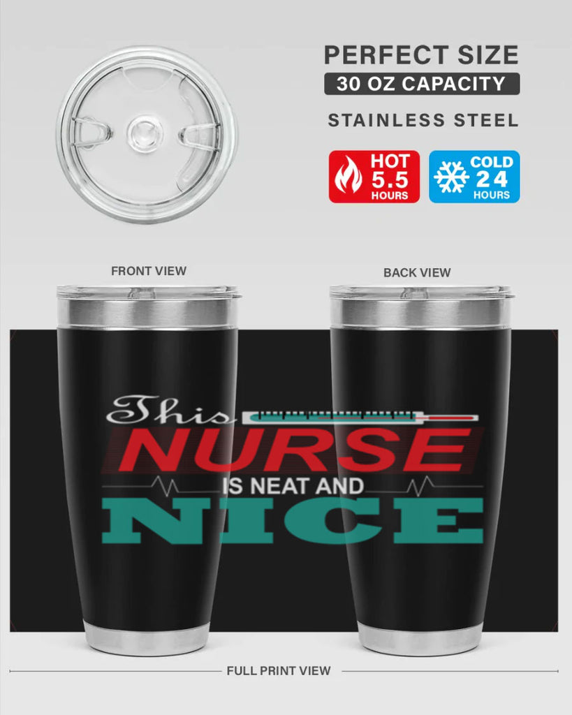 Nurse NiceTransperntPNG Style 403#- nurse- tumbler