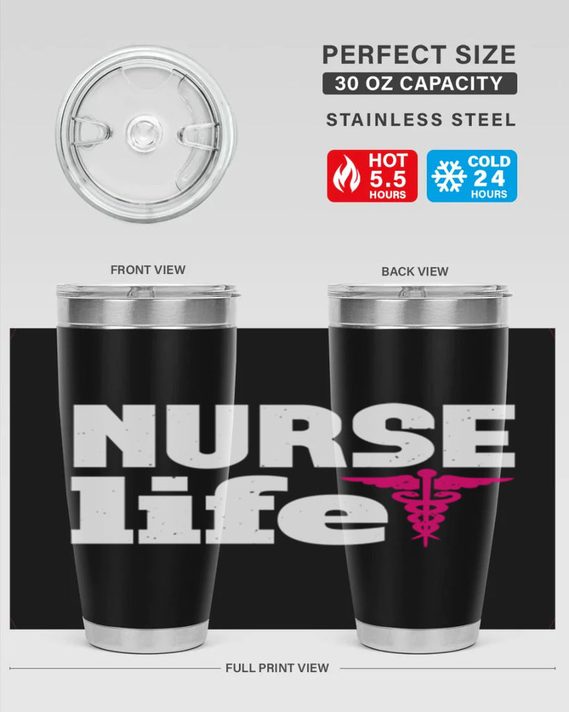 Nurse life Style 283#- nurse- tumbler