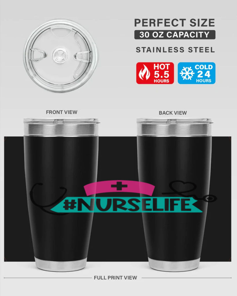Nurselife Style Style 92#- nurse- tumbler