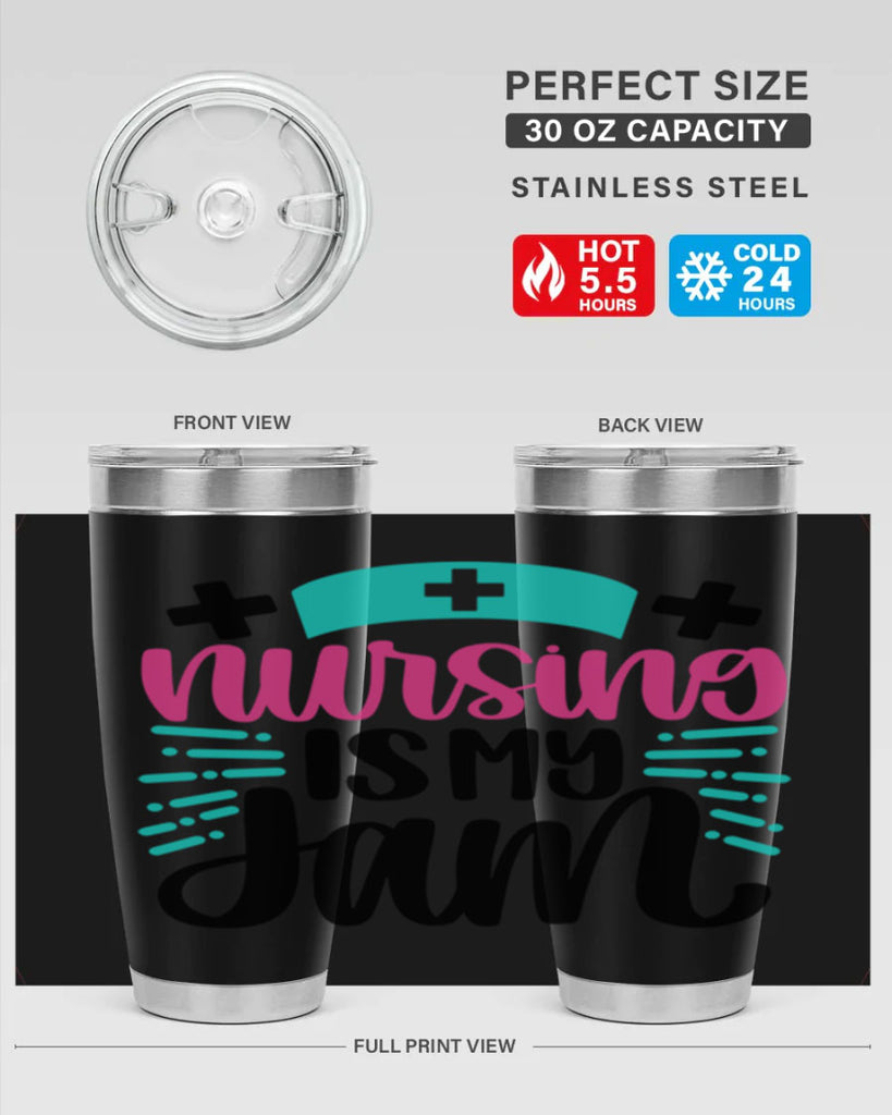 Nursing Is My Jam Style Style 67#- nurse- tumbler