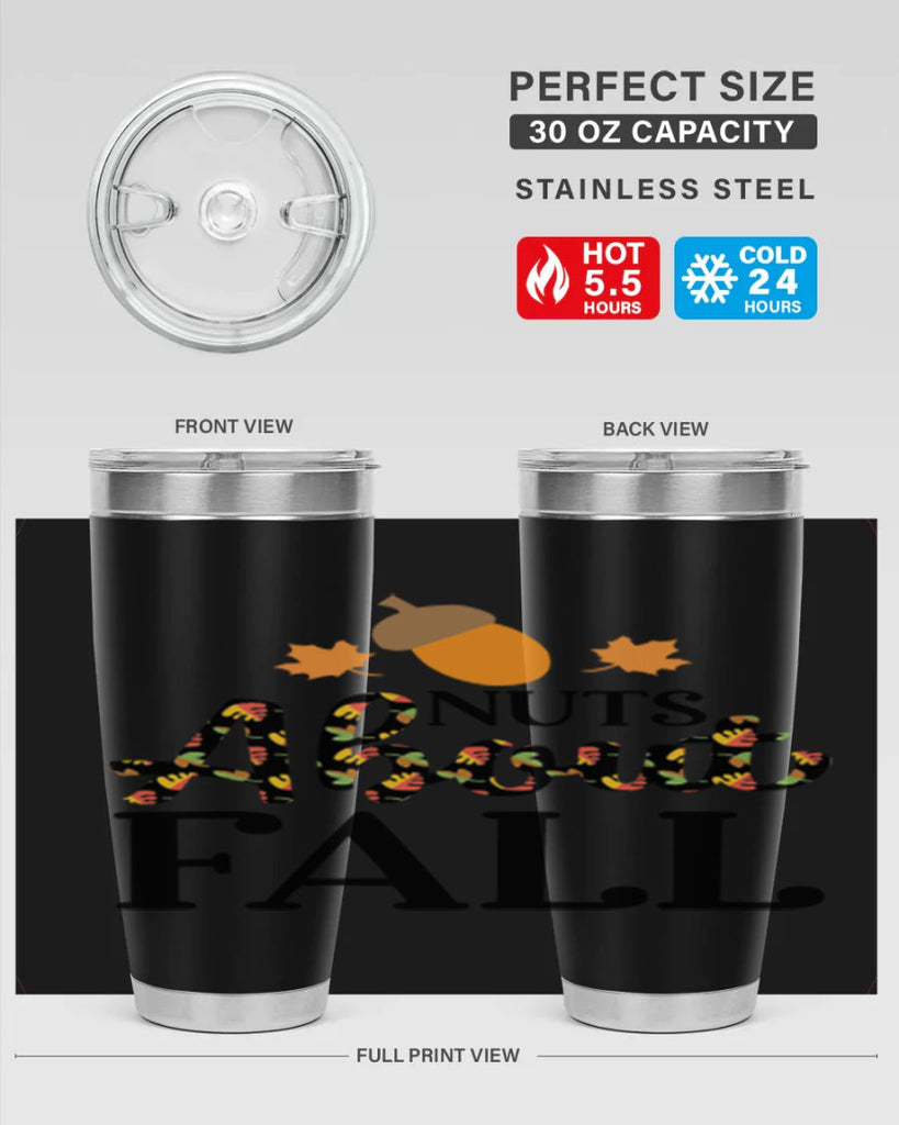 Nutsaboutfall 447#- fall- Tumbler