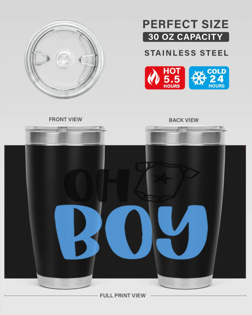 Oh Boy Style 35#- baby- tumbler