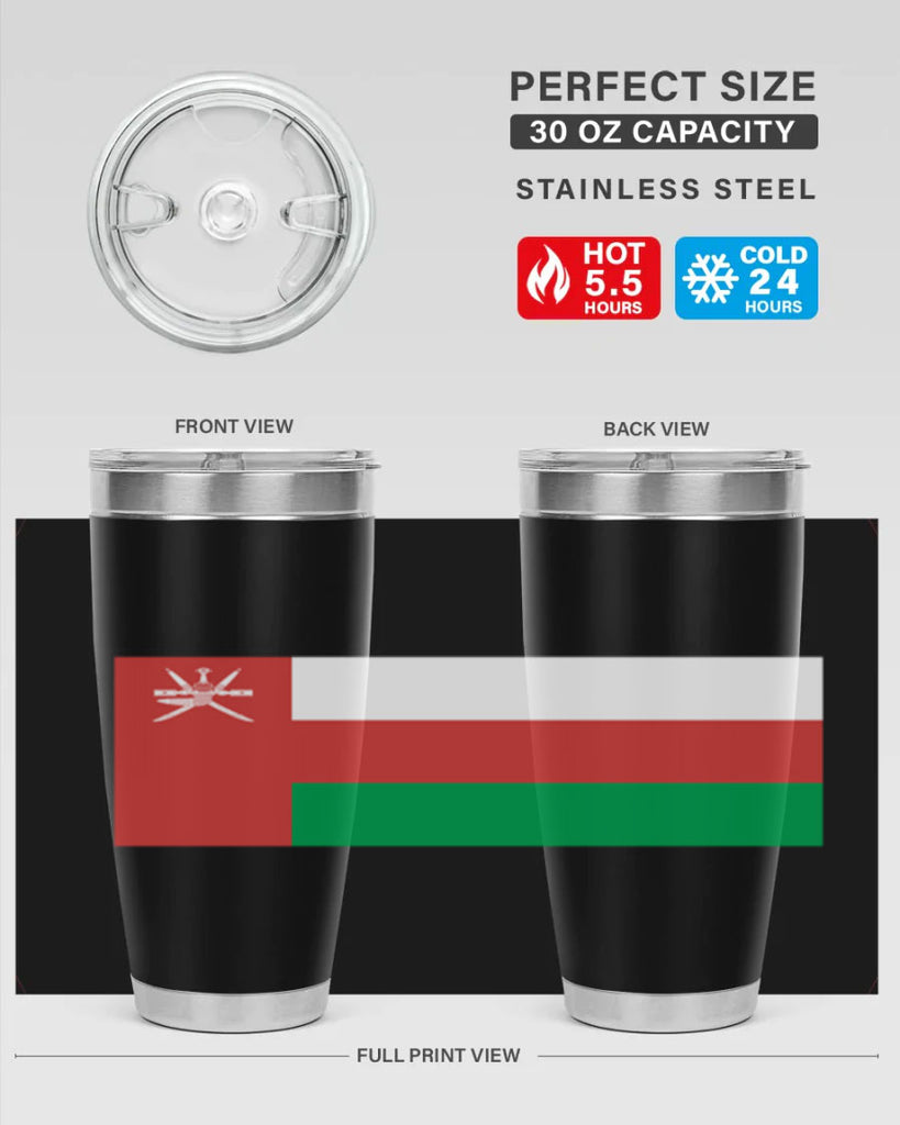 Oman 67#- world flags- Tumbler