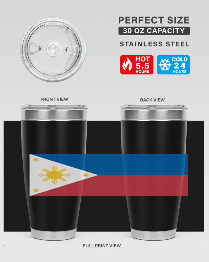 Philippines 59#- world flags- Tumbler