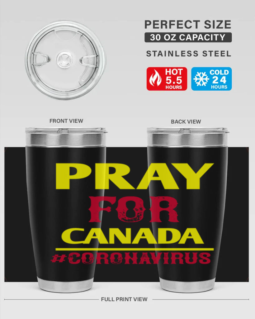 Pray For Canada Style 7#- corona virus- Cotton Tank